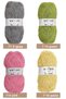 5 Pieces Premium Hard Bath Loofah Rope, fringed Rope, hand knitting rope, hard washcloth rope - 7