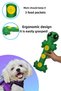 Alien Dog Toy Set with Food Storage, Alien and Ufo Plush Dog Toys with Vikvik Sound - 3