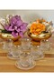 Paşabahçe marmara cup set 12 pieces for 6 people gilt gift dowry luxury lux - 3