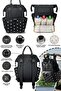 X Pro Heart Mother Baby Backpack Shoulder Bag and Bottle Holder Bag Set of 3 - 3