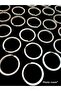2.4 cm Crush Ring Silver Color (50 Pcs) Ring Round Ring Apparatus Iron Material - 4