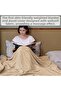 Wellsoft Quilt / Weighted Blanket Duvet Cover Double for Winter and Spring Months, 200x220cm - 2