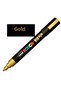 قلم تحديد ذهبي من Posca طراز Pc-1m (0.7 مم) Poska Pc1m Pc - 1m