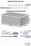 10 Pieces of Gray Zippered under the Bed - 60*40*22 - Duvet, Clothing, Seasonware Storage Organizer - 3