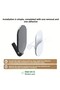 Strong Self Adhesive Wall Hooks / Hangers (Set of 3) - 6
