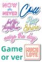 Motivational Themed Sticker Set - 7 Piece Sticker Set - Phone, Tablet, Notebook Laptop Compatible Stickers