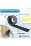 4 Pieces Black Under Door Anti-Wind Cold Eva Dust Holder Anti-Odor - 4