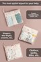 13-Piece Newborn Hospital Discharge Set - Mother Baby Care Bag - Luggage Organizer - 7