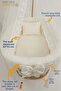 Sleeping Set (Cream French)- Crib Not Included and No Changes Included for the Basket Crib