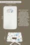 Baby Bag Diaper Changing Mat, Diaper Changing Pad, Portable Care Cover Care Tilki Series - 2