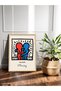 Keith Haring Best Buddies One Piece Wooden Framed Painting - 2
