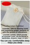 7 X 10 Natural Cotton Raw Cloth 20 Pieces of Lavender-Filled Pouches, for Closet, Drawer, Clothes Cabinet, Bag - 3