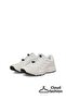 Smart lace memory foam men's shoes white - 4