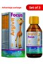 Focus Syrup with Phosphotidylserine, L-Arginine, Multivitamin and Multimineral 3 Pack 150 ml