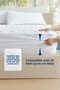 Unicolor Quilted Full Elastic Liquid Proof Mattress Cover Silent and Breathable Mattress Protector 160X200 - 5
