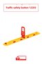 Levhalı Strip Arrangement Button 12203 |   Traffic Button with Reflector and Sheet Attachment ​ - 3