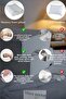 Orthopedic visco pillow neck support pillow visco pillow atella natural viscose case 60x40x14-12 cm - 4