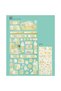 E2-1 Sheet of Gilded Sweet Stickers - Number: 3 - 3
