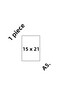 1 Piece 15X21 Black Picture Frame – Modern and Stylish Designed Decorative Painting - 5