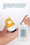 لوشن واقي من الشمس للأطفال بعامل حماية من الشمس 50+ SPF 100% مجموعة إعادة تعبئة طبيعية + مجموعة أدوات توزيع على شكل دب - 4