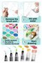 Pen Brush with Water Tank 1 Pack of 12 Watercolor Brush Pen Calligraphy Line Brush Water Color Water Tank - 3
