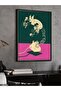 Lanny Sommese Telephone One Piece Black Painting with Wooden Frame - 3