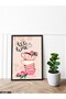 Tea Time One Piece Black Wooden Framed Painting - 2