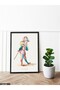 Matamore Captain Cheerful Walk One Piece Black Wooden Framed Painting - 2
