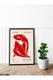 Matisse Papiers Decopues One Piece Black Wooden Framed Painting - 2