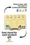 Wooden Math Board, Mathematics Decorations Activity Board, Four Decorations Practical Set - 8