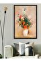 Colors in a Vase One Piece Black Wooden Framed Painting