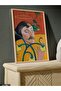 Paul Gauguin Self-Portrait with a Yellow Christ One Piece Wooden Framed Painting - 3