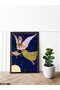 Angel among the Stars One Piece Black Wooden Framed Painting - 2