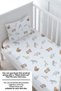 Baby Size (Without Sheets) Duvet Cover Set 100X150 cm - Pureline Series - Cute Animals - 3