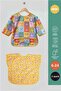 Liquid-Proof Activity and Feeding Bib 0-36 Months Long and Short Sleeves 2-Pack Baby Bib