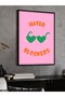 Hater Blockers One Piece Black Wooden Framed Painting - 3