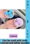 Washing Machine Cleanable Reusable Floating Lint Dust Hair Collector Filter 2 Pieces