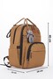 Mother Baby Care Backpack with Diaper Mat and Keychain Gift - 2