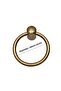 5 Pcs Ring Pendulum Furniture Handle Set - Single Screw - 60 mm Antique Yellow Cabinet and Drawer Handle - 8
