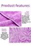 Microfiber Quick Hair Drying Head Towel Shower Cap Soft Absorbent for Women Bath Shower Turban - 2