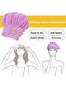 Microfiber Quick Hair Drying Head Towel Shower Cap Soft Absorbent for Women Bath Shower Turban - 3