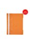 Ring Binder, 10 Pieces, Pack of 50, A4, 2 Holes, Orange