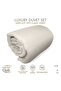 Stripe Comforter Set- Ultra Soft Brushed Microfiber Fabric, Soft Siliconized Fiber Filling - 6