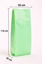 Multi-Purpose Carrying Bag 50X(15+15)X110Cm Green Color (5 Pcs) Plastic Sack - 2