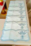Başak 100% Linen (Embroidered) Supla-Grey 6 Pieces - 3