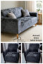 Velvet Elastic 3 3 1 1 Seat Cover Set |   Sofa Cover |   Sofa Bed Cover Case