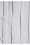 Striped White Shirt Oversize / Wide Cut 1211081-80653 - 5
