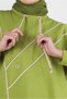 EYEWEAR DETAILED COLLAR LACE-UP TRACKSUIT TUNIC 43887 - 4