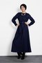 Belted Zippered Dress 40215
