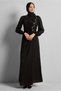 Stone Satin Evening Dress 50524